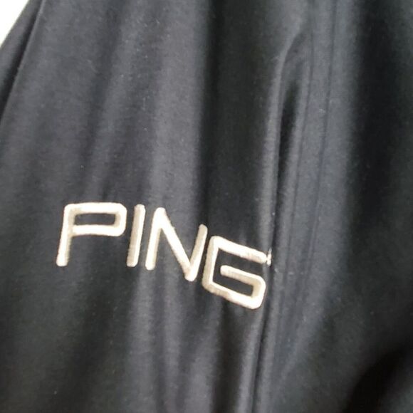 PING Collection Mens Long Sleeved Convertible 1/2 Zip Golf Pullover Medium coat - Picture 9 of 12